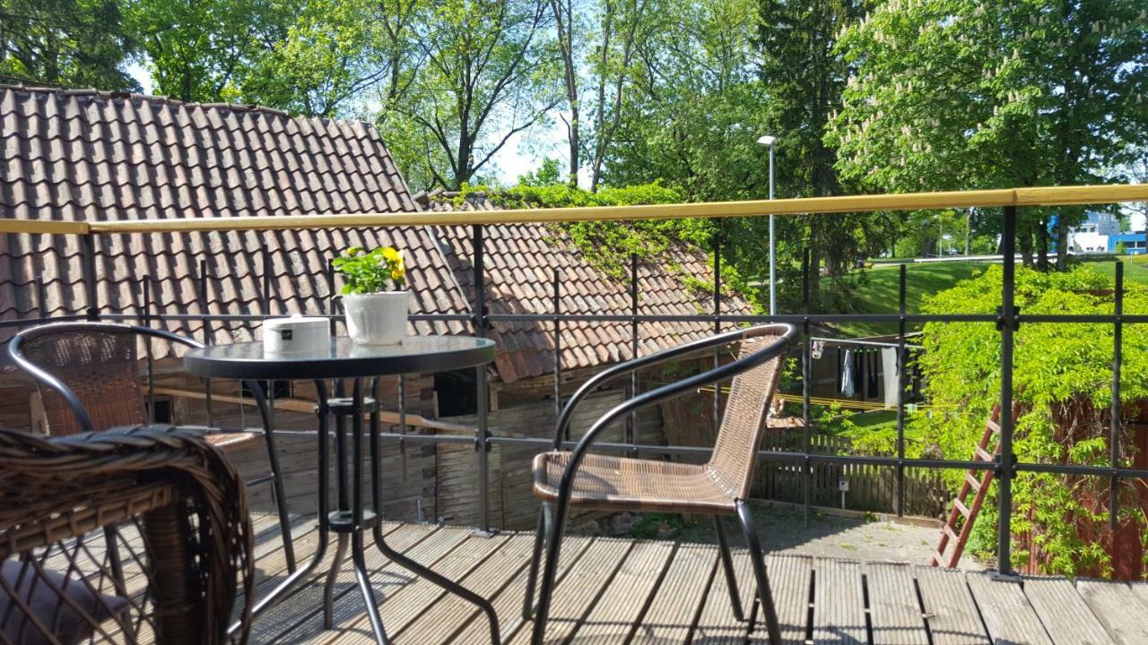 Deluxe Apartments In The City Center With Balcony Pärnu Dış mekan fotoğraf